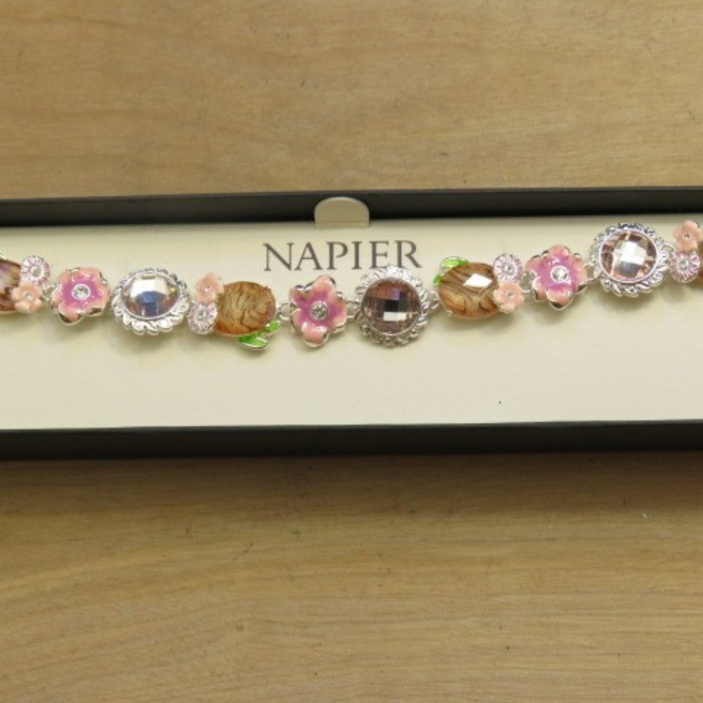 NEW! Napier Whimsical Charm Bracelet IOB